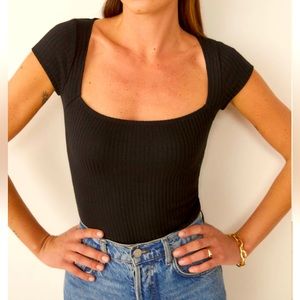 Reformation Bardot Top